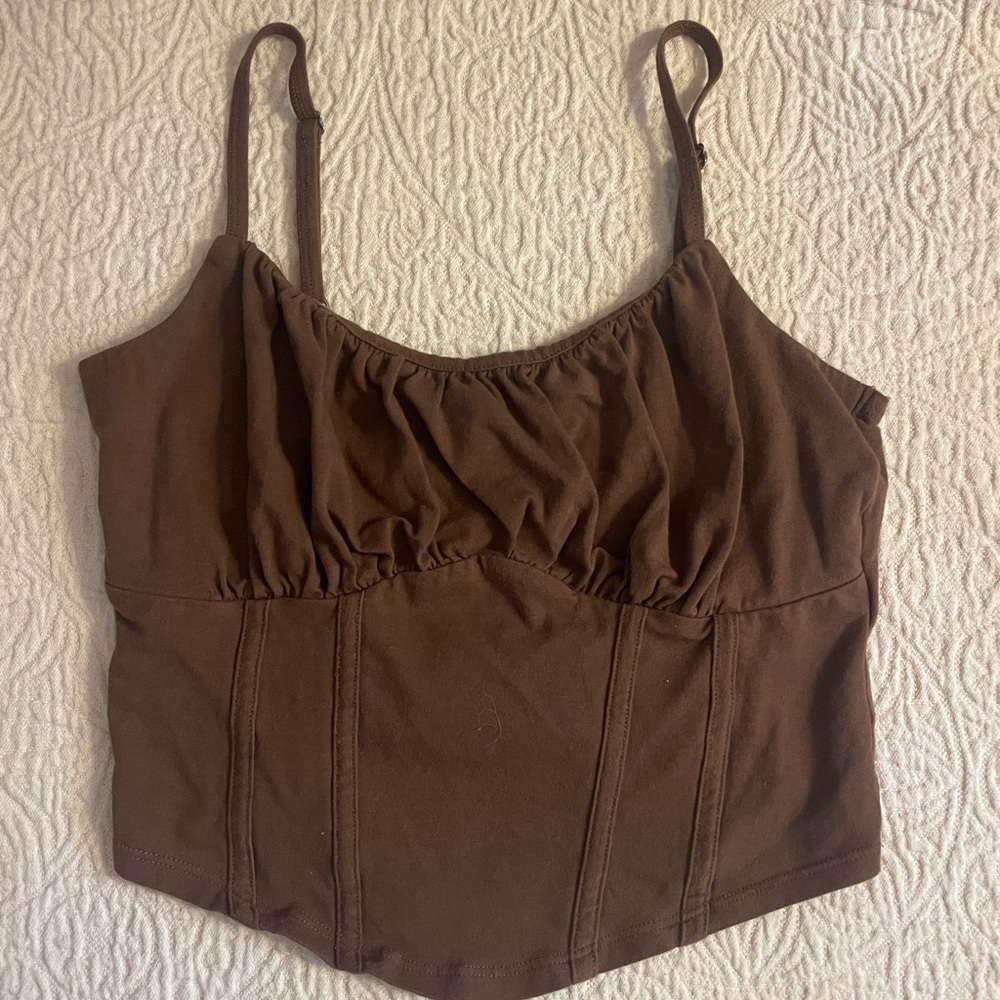 Hollister Brown Camisole Top